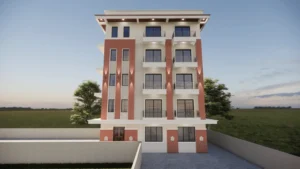 A hotel construction project of ST Builders in Sanepa, Lalitpur.