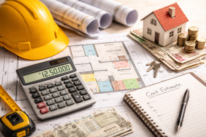 Construction project cost estimation tools and documents